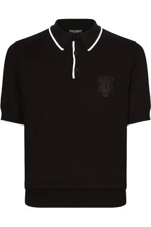 Dolce & Gabbana Polo-T-shirt med broderet logo