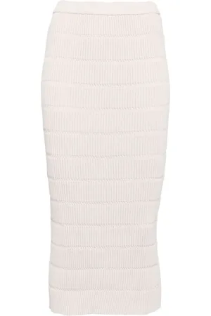 PLEATS PLEASE ISSEY MIYAKE Jiggly nederdel i strik