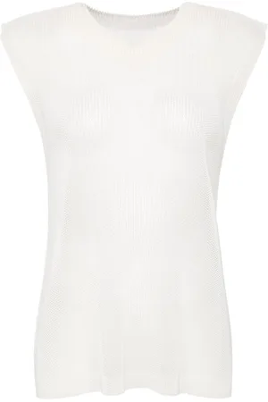 PLEATS PLEASE ISSEY MIYAKE Tatami July tanktop