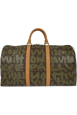 LOUIS VUITTON X Stephen Sprouse 2001 Keepall 50 rejsetaske