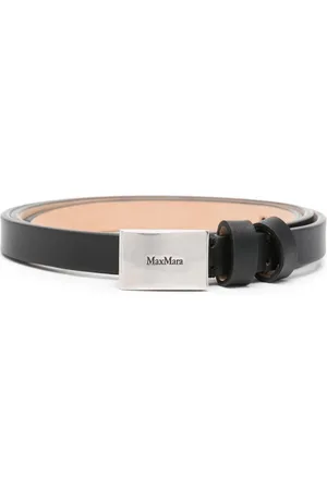 Max Mara Bælte med indgraveret logo