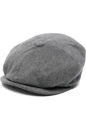 TAGLIATORE Tekstureret bakerboy-hat