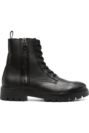 Calvin Klein Combat-støvler med lynlås