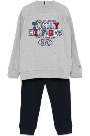 Tommy Hilfiger Joggingbukser med broderet logo