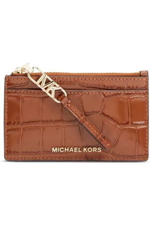 Michael Kors Kortholder med krokodilleeffekt