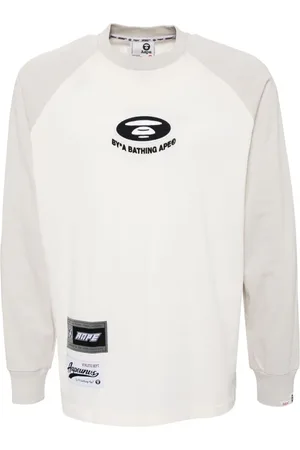 A Bathing Ape T-shirt med måneskive-logo