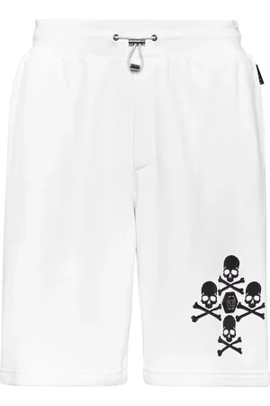 Philipp Plein Shorts med dødningehoved-tryk
