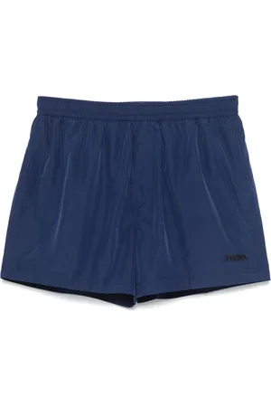 Ermenegildo Zegna Badeshorts med broderet logo