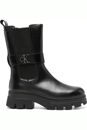 Calvin Klein Chelsea-støvler i læder