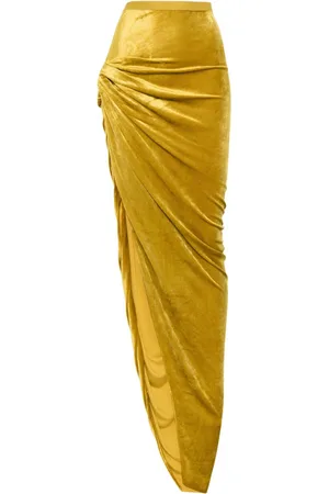 Rick Owens Lang Twist Edfu nederdel