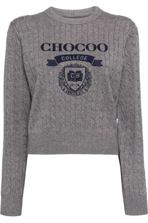 Chocoolate Trøje med broderet logo