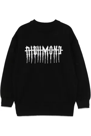 John Richmond Trøje i jacquard med logo
