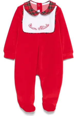 SIOLA Pyjamas med broderet slogan