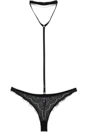 MAISON CLOSE Accroche Coeur g-streng og sele