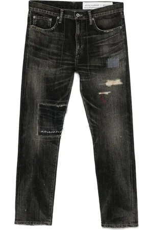 NEIGHBORHOOD Jeans med slitage-effekt