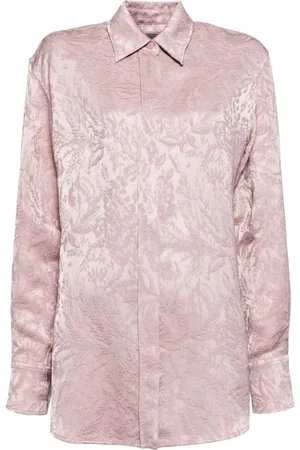Golden Goose Skjorte med blomster-broderi