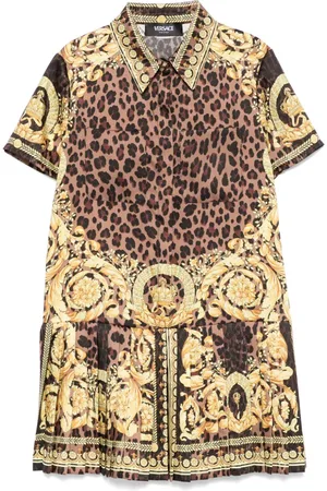 VERSACE Kjole med baroktryk