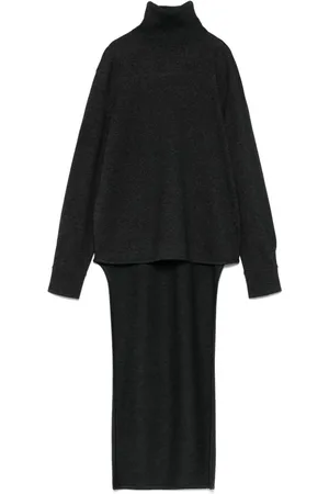 Givenchy Sweater med high-low-snit