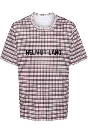Helmut Lang Ternet T-shirt med logotryk