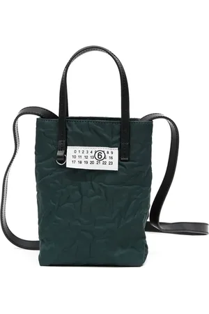 Maison Margiela Mini tote med logoapplikation