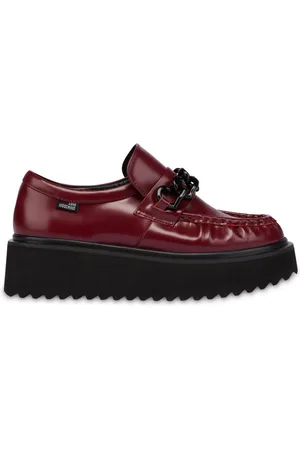 Moschino Loafers i læder