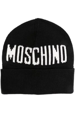 Moschino Hue med intarsia-logo