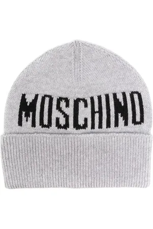 Moschino Hue med intarsia-logo