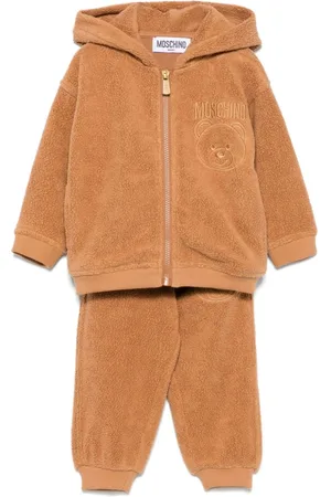 Moschino Træningssæt i imiteret lammeskind