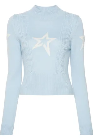 Perfect Moment Kabelstrikket sweater med stjerner