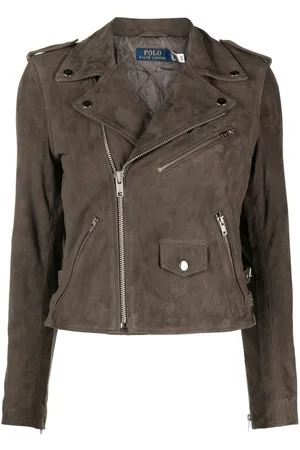 Ralph Lauren Bikerjakke med asymmetrisk lukning