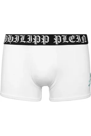 Philipp Plein Skull & Bones underbukser med broderi