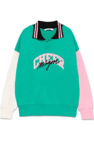 Msgm Sweater med colourblocking