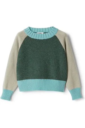 Il gufo Trøje med colourblocking