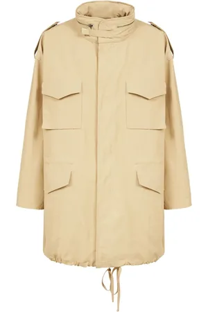 Maison Margiela Oversize frakke med lynlåslukning