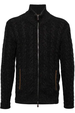 N.PEAL The Richmond Cable cardigan