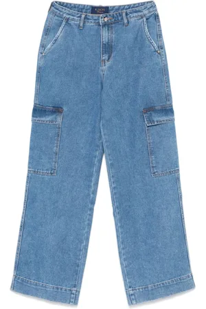 Kaos Cargo-jeans med lige ben