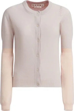 Marni Cardigan i kombineret farvedesign
