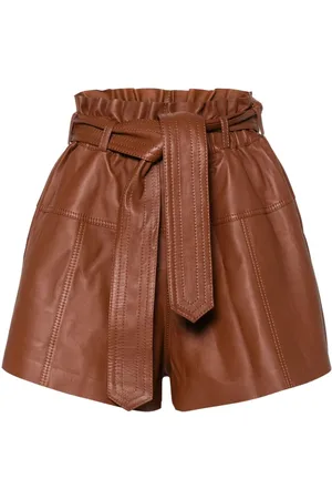 ZIMMERMANN Harmony shorts i læder