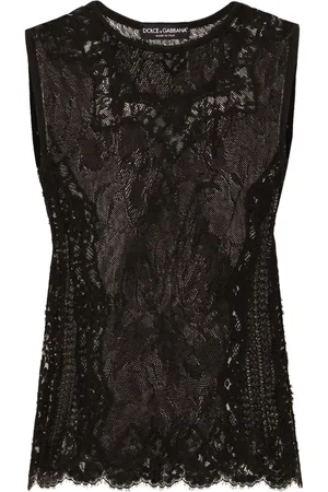 Dolce & Gabbana Strikket top i blonde