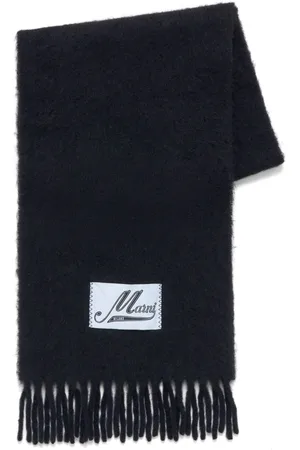 Marni Uldtørklæde med logo