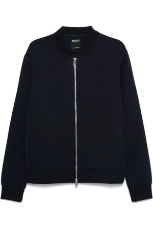 Ermenegildo Zegna Sweatshirt med logoapplikation