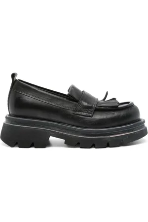 Moma Loafers med frynsedetalje