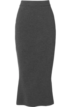 Cashmere In Love Mellemlang Mermaid nederdel i strik
