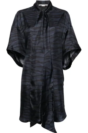 Stella McCartney Skjortekjole med grafisk tryk