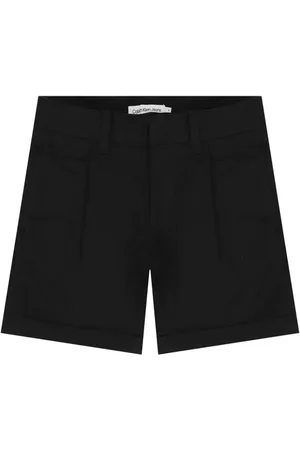 Calvin Klein Chinos-shorts i twill-strækstof