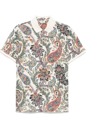 Etro Polo med paisleytryk