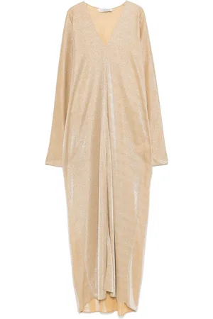 Lanvin Lang kjole med glitterdetalje