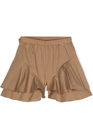 Twin-Set Frynset shorts med logobogstaver