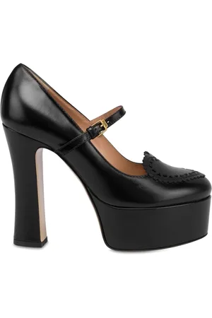Moschino 125 mm pumps med hjerteapplikation