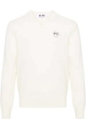 Comme des Garçons Trøje med hjertemærke